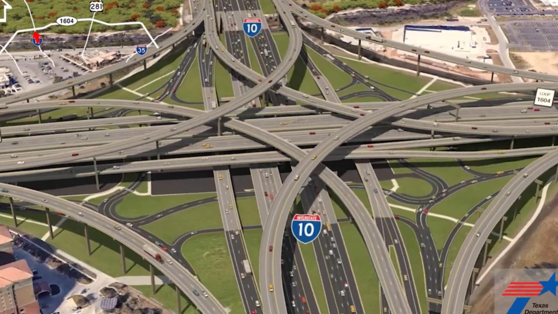 Loop 1604 highway closures start Friday night in San Antonio | kens5.com