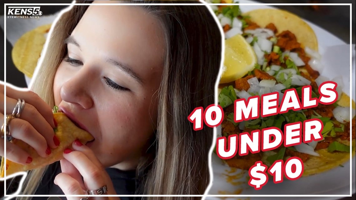 Here's 10 meals you can eat in the San Antonio area for $10
