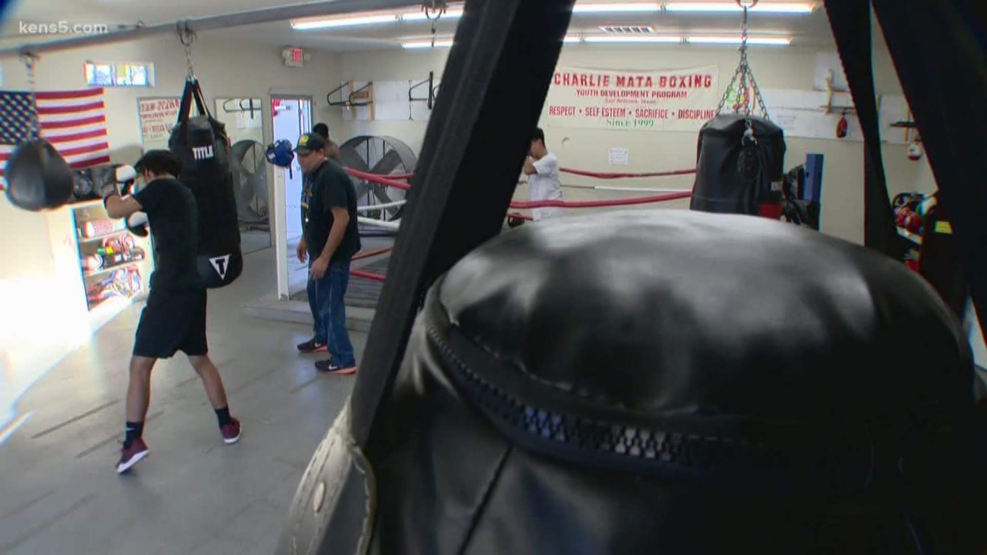 Jason Mata is a coach who knows how to use punching bags and praise to overcome big problems.