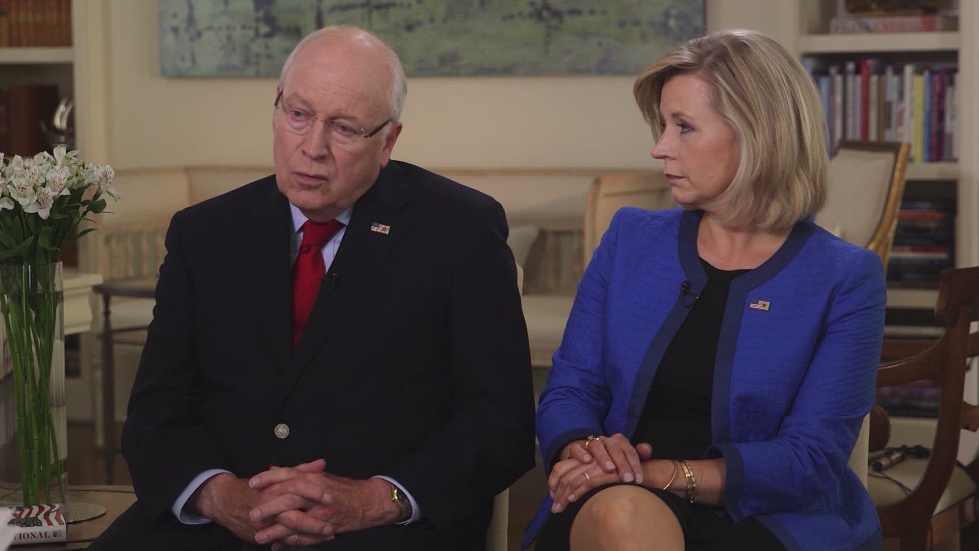 Cheney's daughter Liz also announced her support.