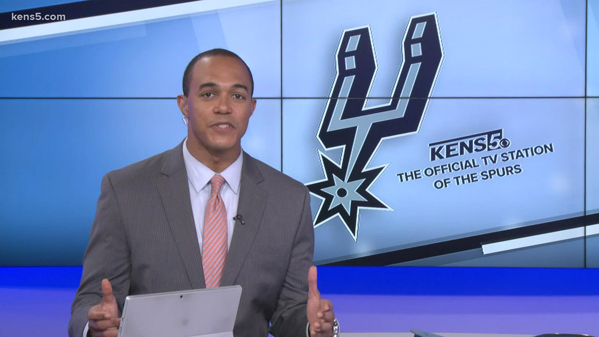 Joe Reinagel is live at the AT&T Center with the final Spurs Fiesta medal unveiling