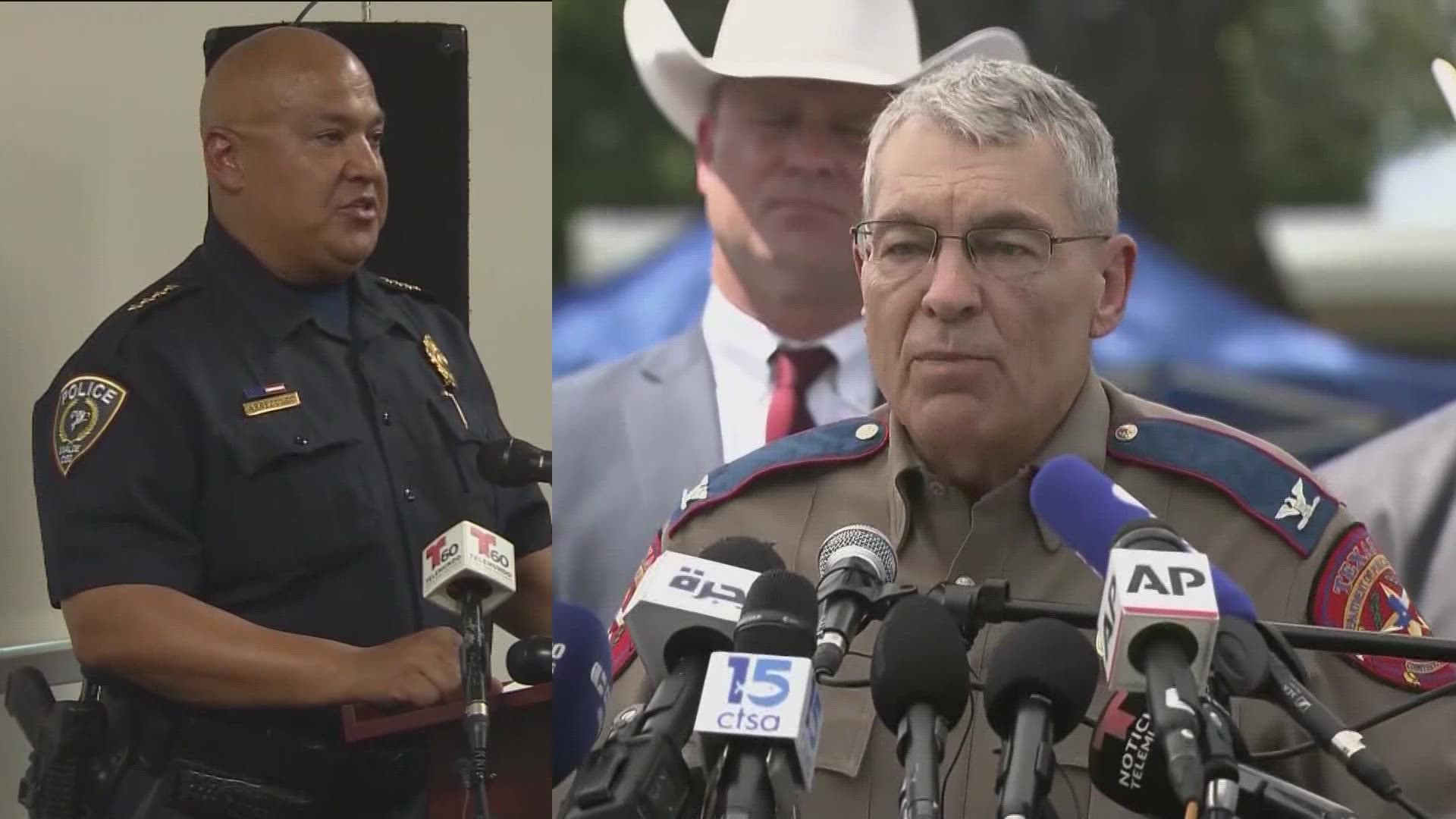 Tuesday, state troopers said UCISD PD chief Pete Arredondo had not participated in a follow-up interview about the May 24 shooting at Robb Elementary.