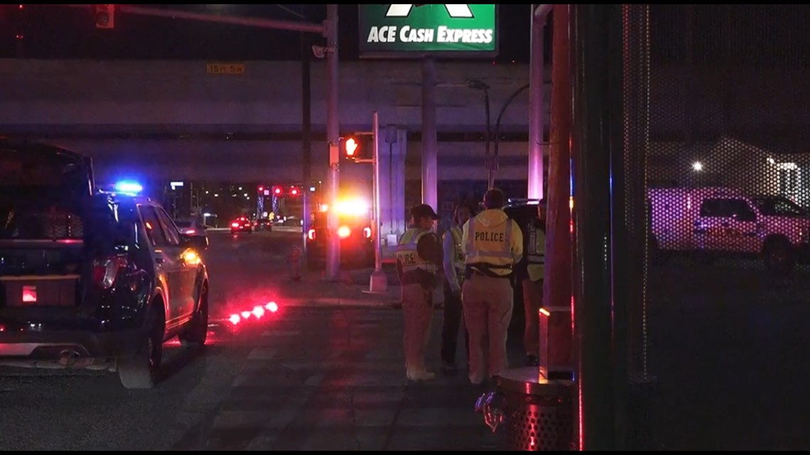 Driver crashes into man who was crossing the street, police say | kens5.com