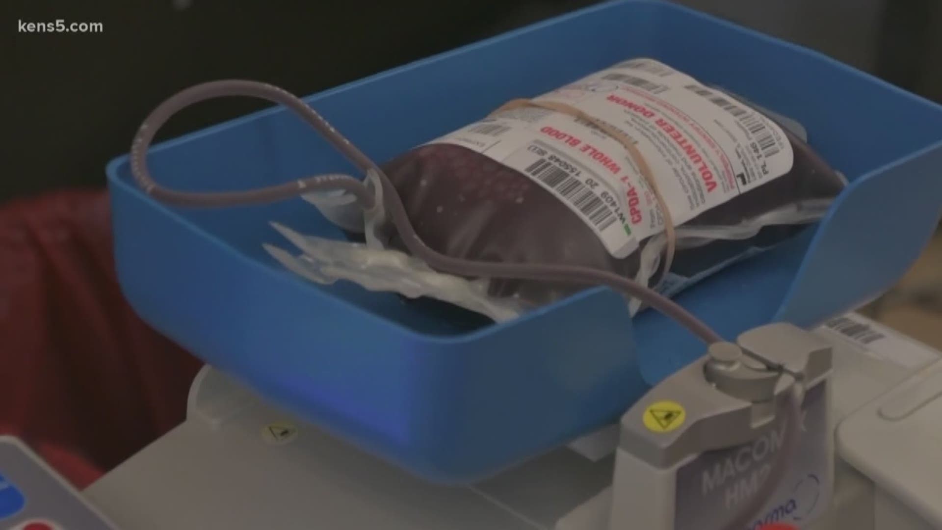 The South Texas Blood and Tissue Center is putting out the call for blood after a drop in supply. Officials say this may be due to coronavirus concerns.