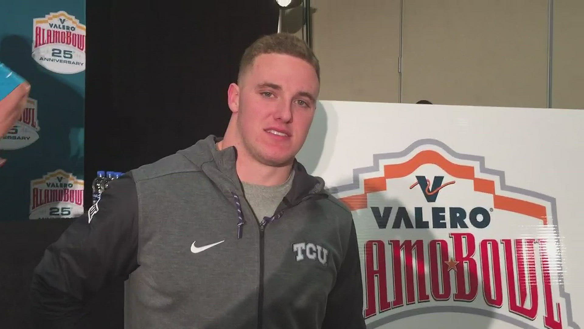 TCU linebacker Ty Summers on playing Stanford in the Alamo Bowl