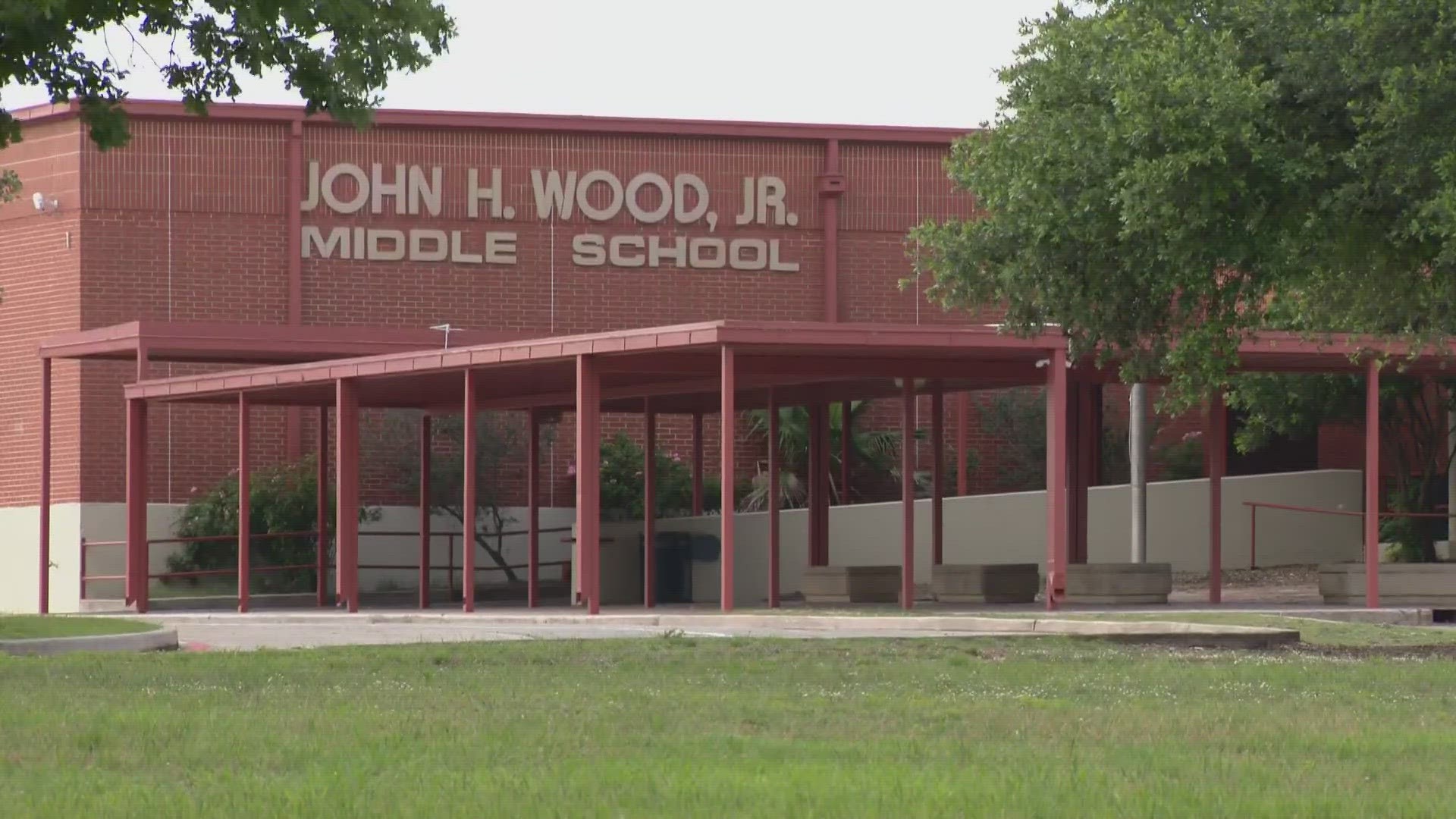 The middle school teacher was conducting active shooter training on her own without authorization, the principal says.