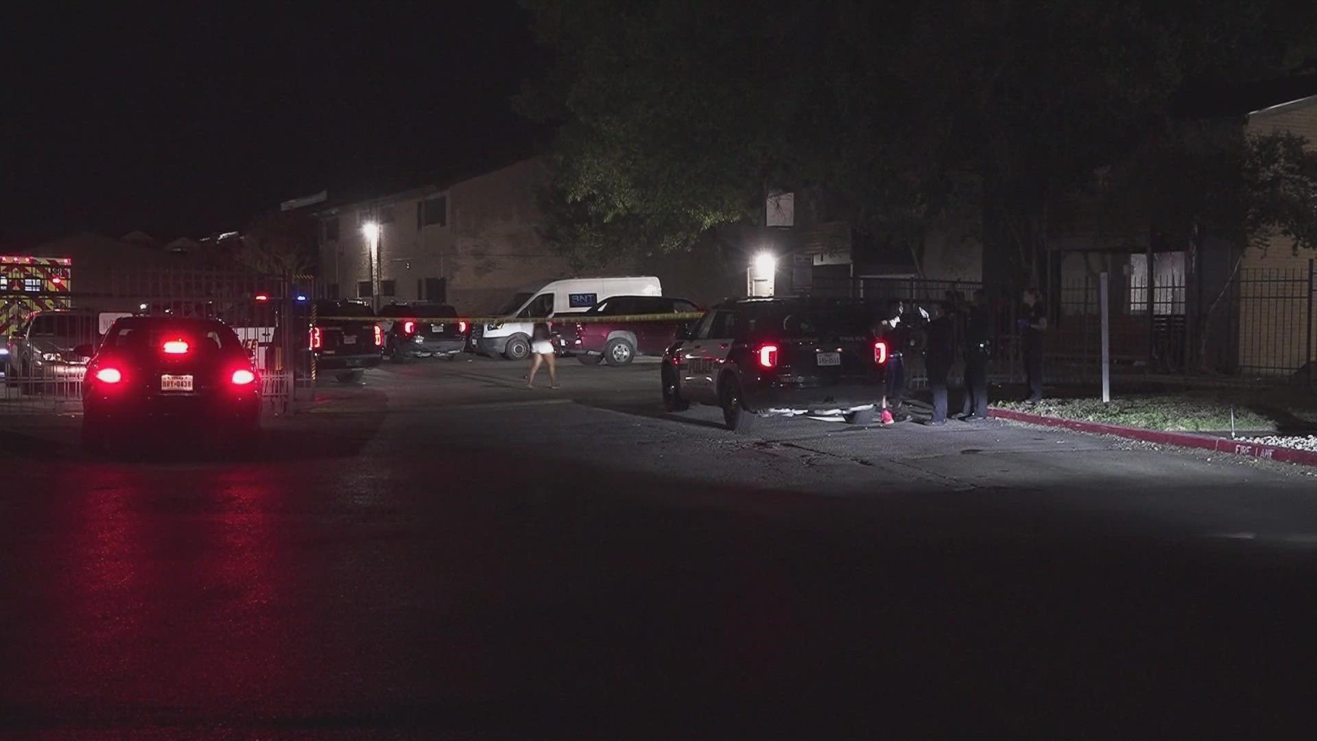 Police were at the scene of a deadly shooting when they heard more shots go off. This time, a four year old and eighteen year old were shot.