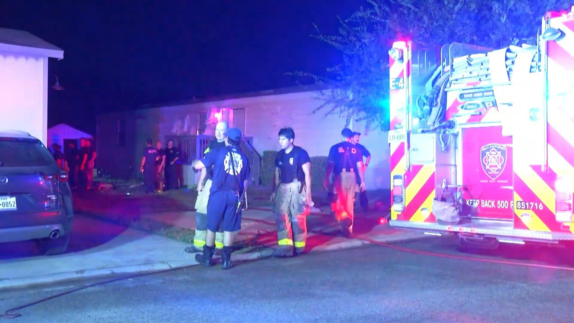 Shed fire spreads to two mobile homes on San Antonio’s far west side