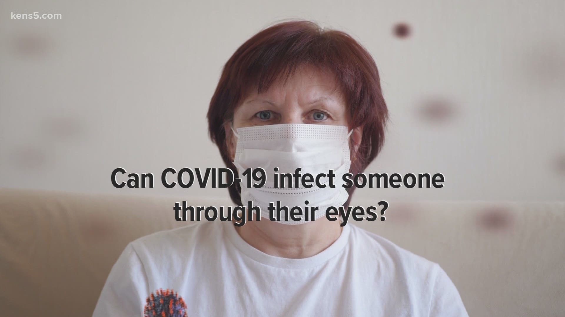 The coronavirus can spread in a number of ways, but some people are wondering if it can be transmitted through the eyes. We verify.
