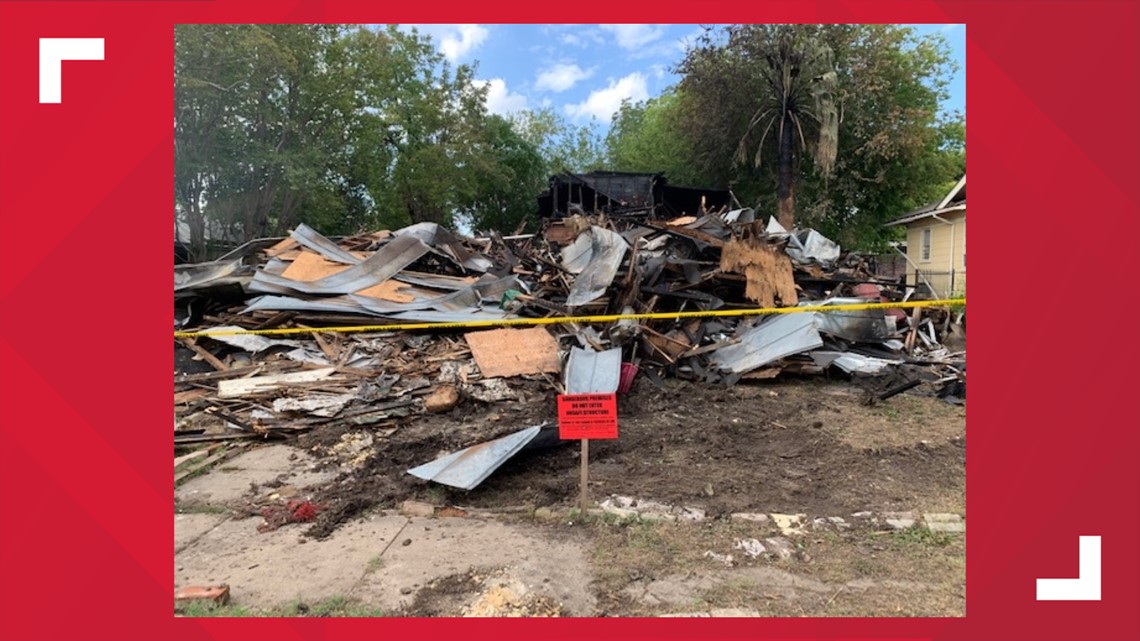 A 112-year-old home was lost to a roaring fire | kens5.com