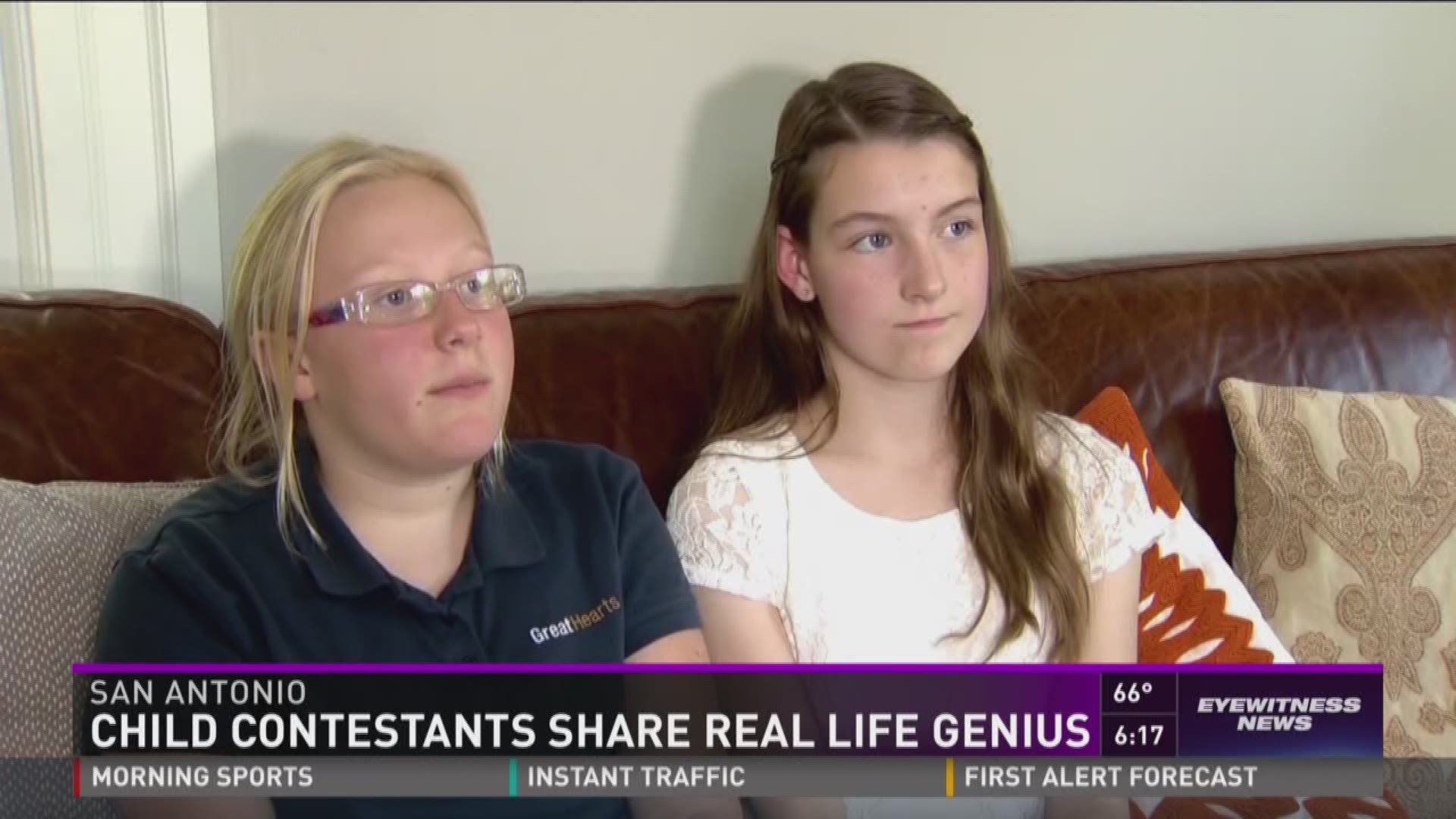 Child contestants share real life genius