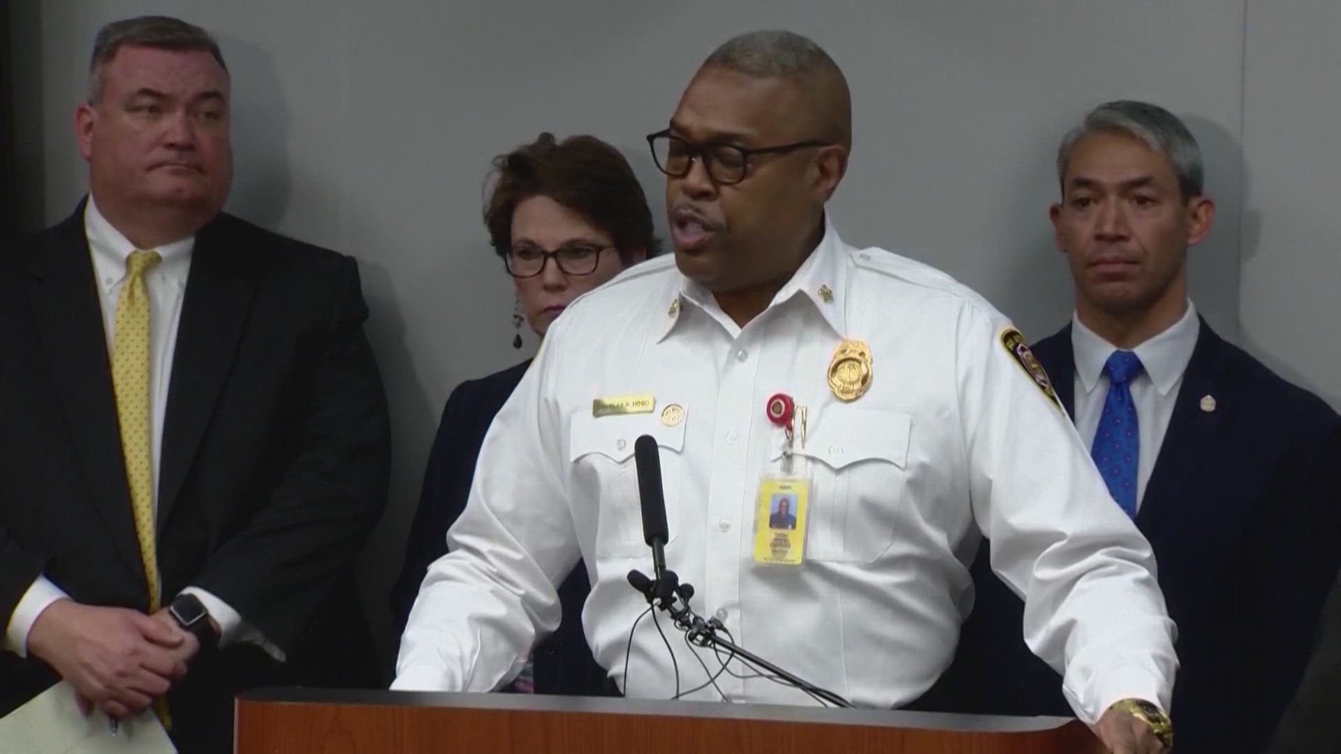 Joe Jones claimed many firefighters felt the decision made by the city regarding Charles Hood was past due.
