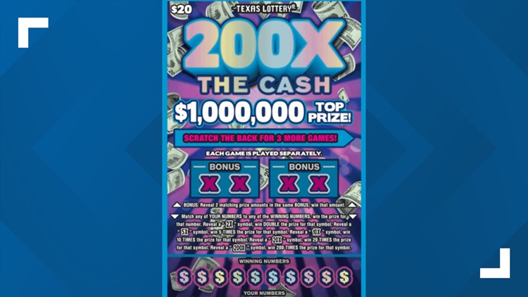 San Antonio resident becomes millionaire from scratch off ticket