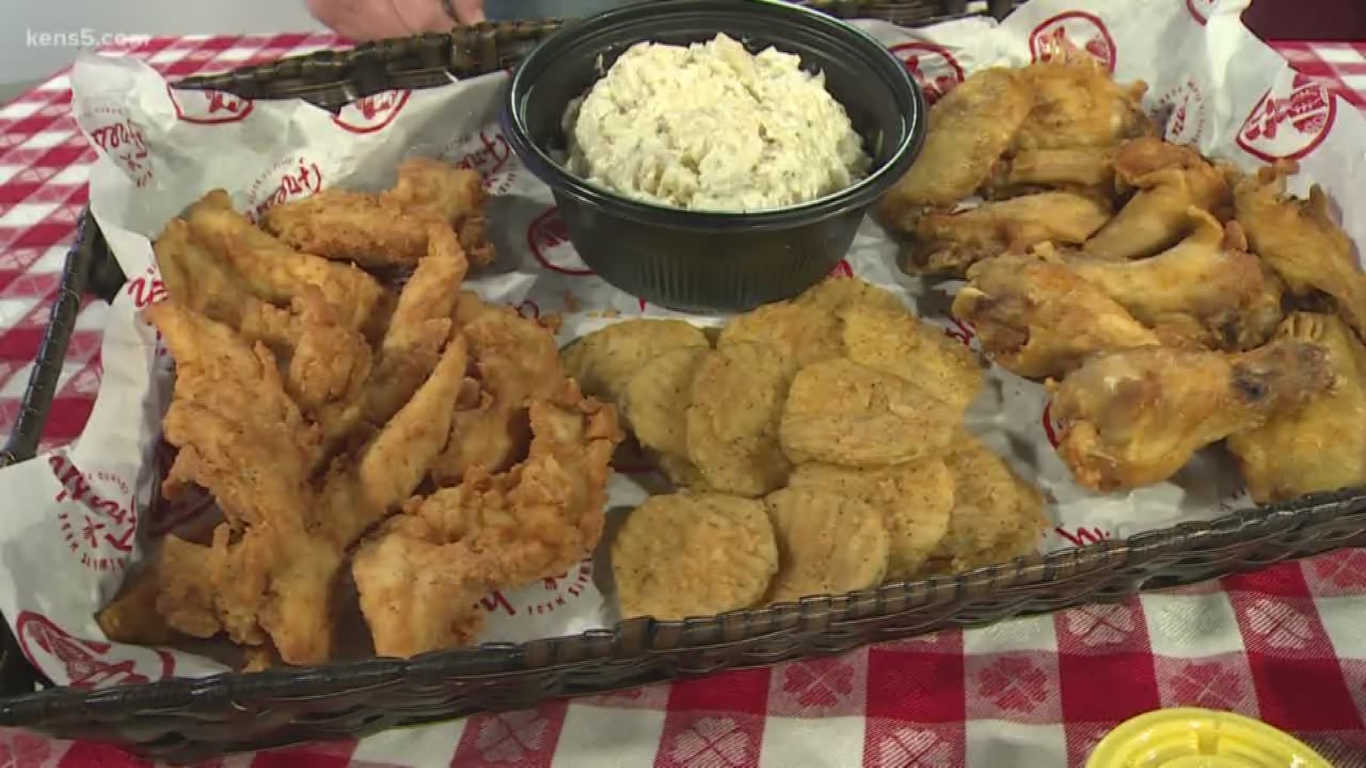 Looking for some comfort food in this cold weather? Look no further than Slim Chickens in Helotes.