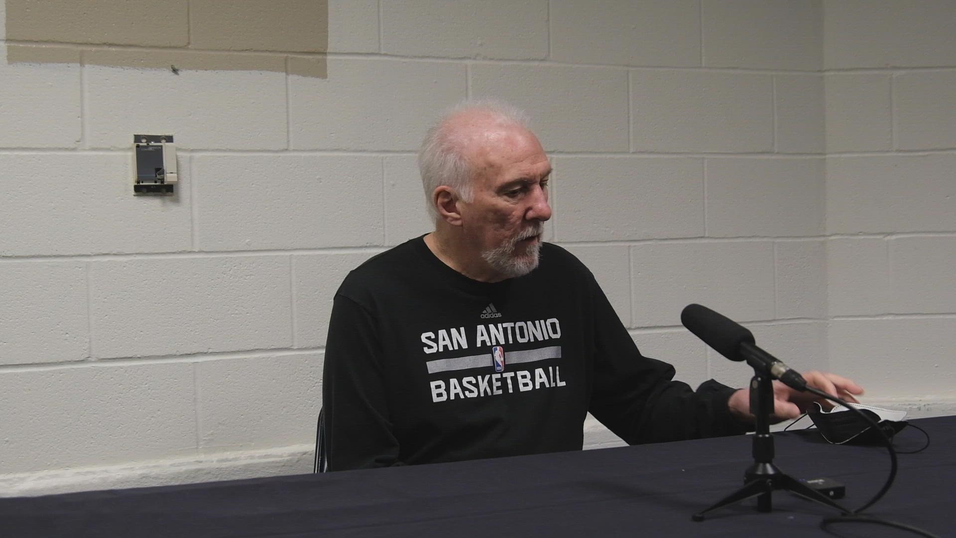 Popovich called Satoransky a heady player who keeps everybody connected, and said Engelland is a great teacher who understands every facet of shooting.