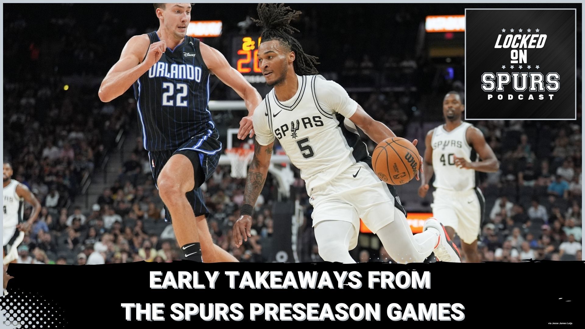 Stephon Castle shines in the preseason; the CP3-Wembanyama connection looks good, and more