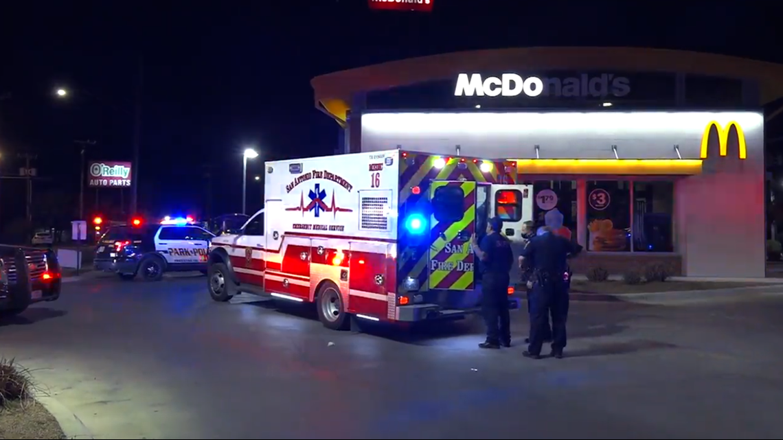 Man Stumbles Into McDonald's Drive Thru After Being Shot | Kens5.com