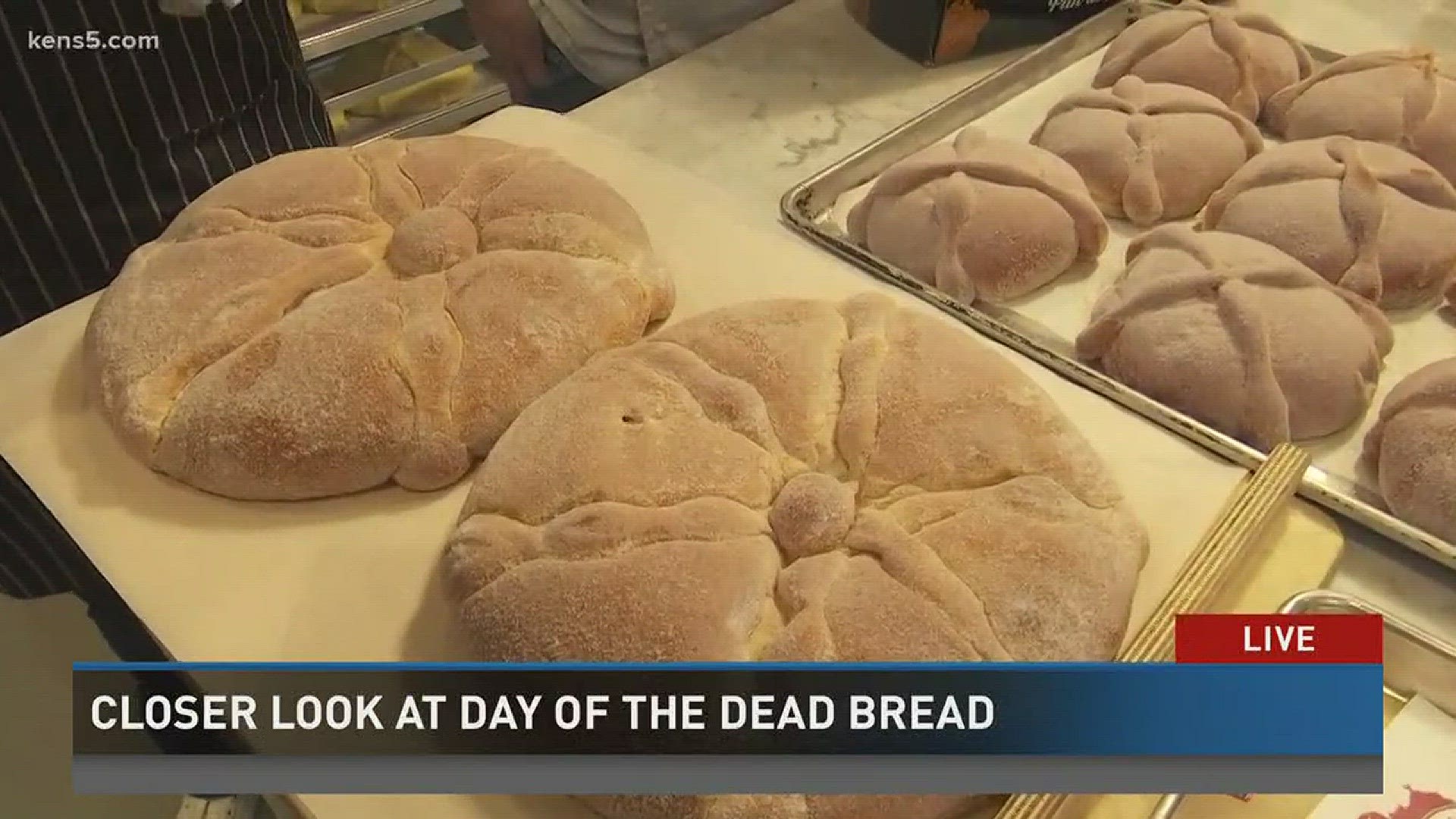 La Panader�a bakery gives KENS 5 a behind the scenes look into the making of "Pan de Muerto."