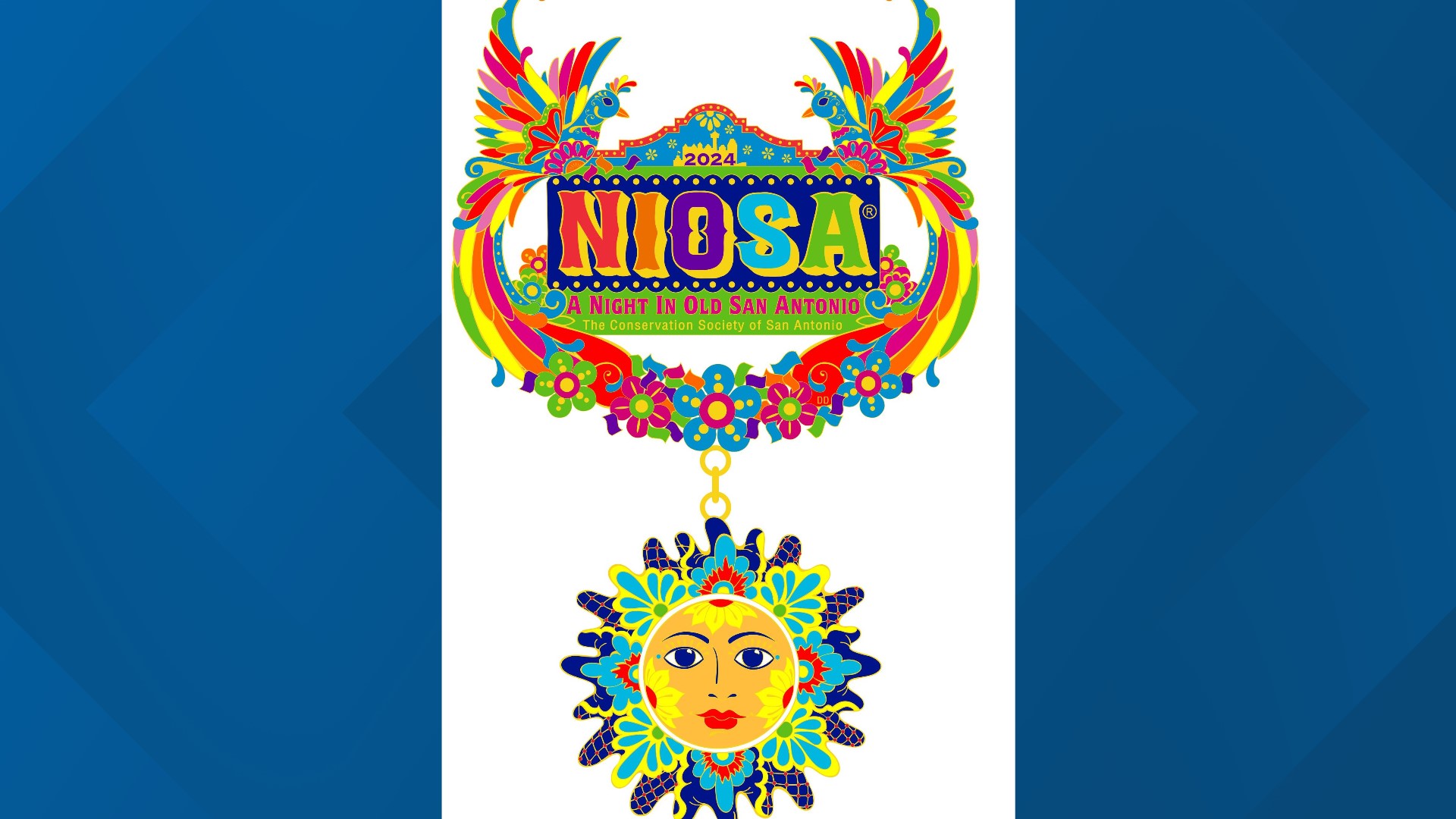 NIOSA Fiesta medal revealed for the 2024 event in San Antonio