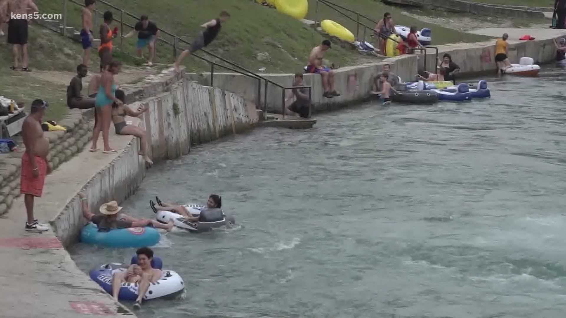 Tubing companies have been shut down following an order from Gov. Abbott and several popular water access points have been closed by local governments.