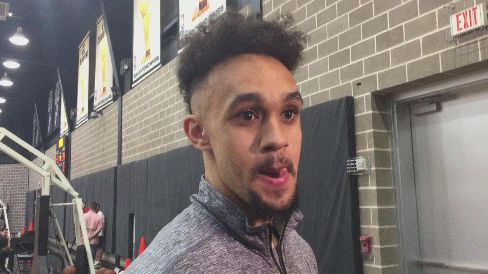 Spurs point guard Derrick White on Game 4 against the Nuggets