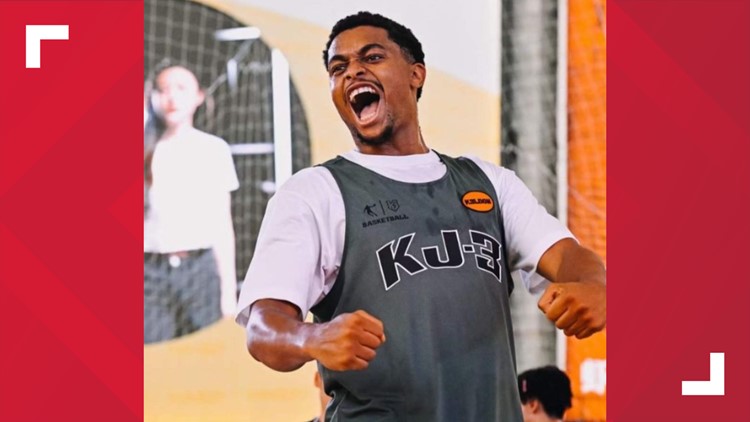 Spurs' Keldon Johnson posterizes player and shows off his three-point range during China tour
