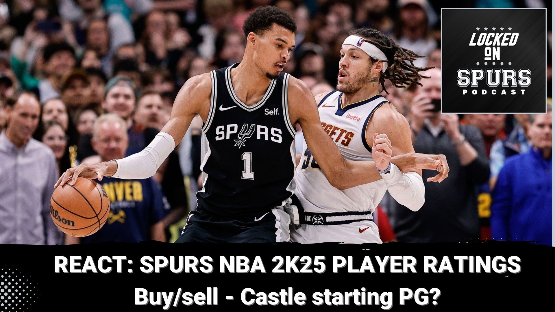 Were any of the Spurs' NBA 2K25 player ratings a head-scratcher?