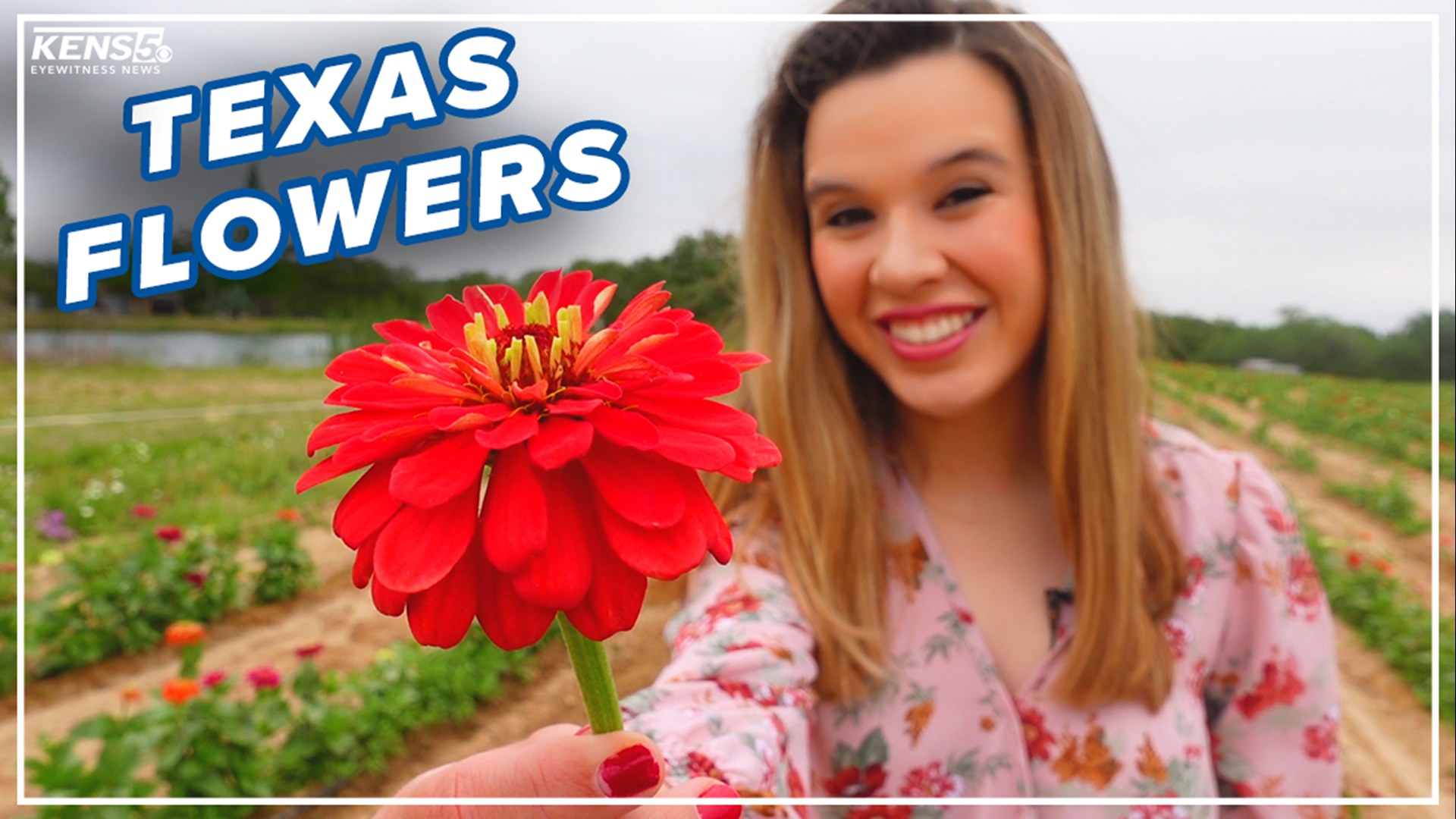 You know the phrase "stop and smell the roses?" Well, at George Farms, it's stop and smell the zinnias. Lexi Hazlett takes you there.