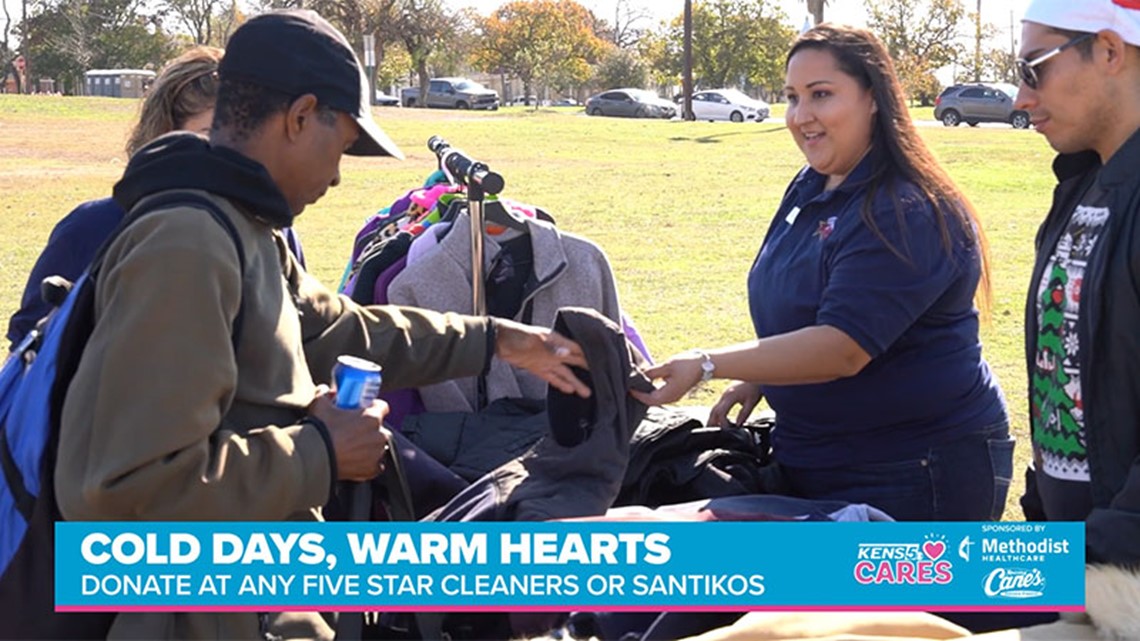 KENS CARES: 'Cold Days, Warm Hearts' winter coat drive helps keep the homeless warm this winter