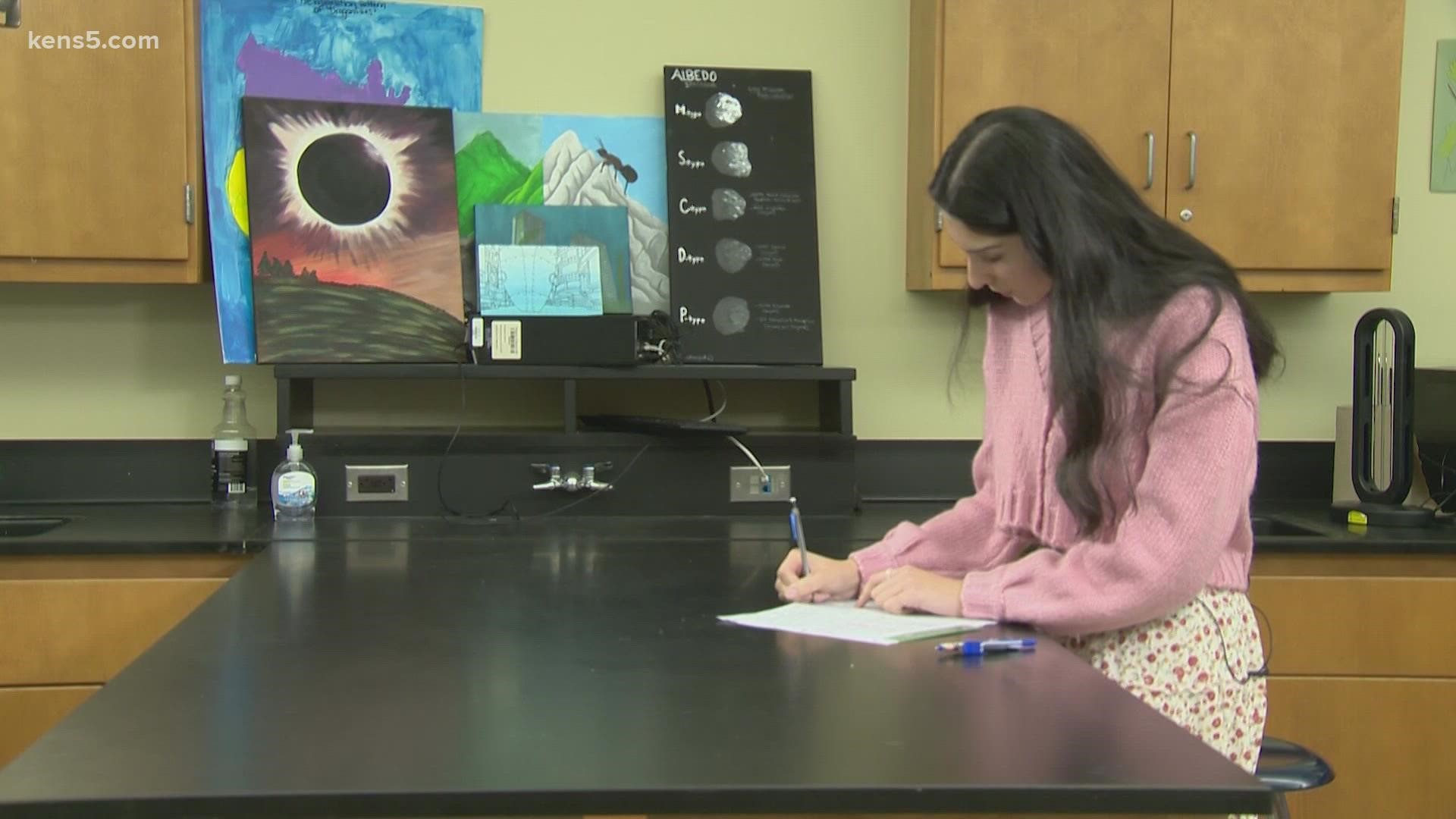 Mia Shayesteh becomes the first female from Boerne Champion High School selected for a prestigious NASA program.