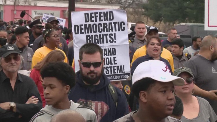 Hundreds of thousands join MLK March in its post-pandemic return to San Antonio's east side