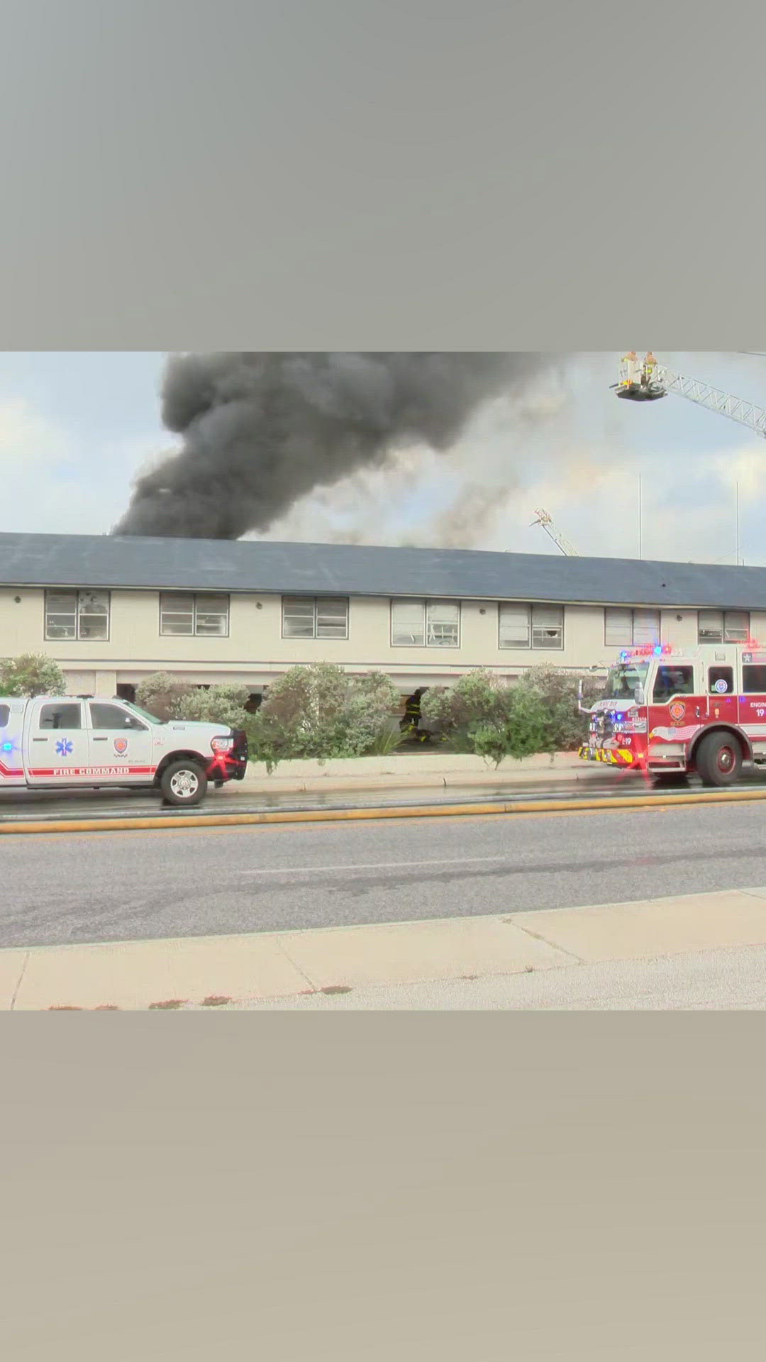 Firefighter falls through floor, another suffers burns during 3-alarm ...
