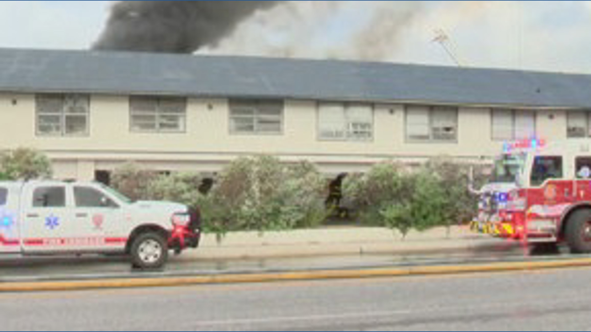 Firefighter falls through floor, another suffers burns during 3-alarm ...