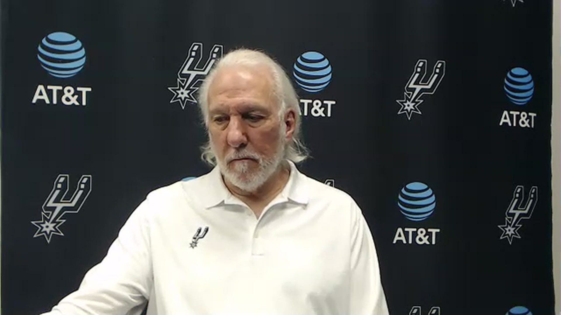 Pop spoke about the grueling schedule, injuries, and the coming need to rest some guys.