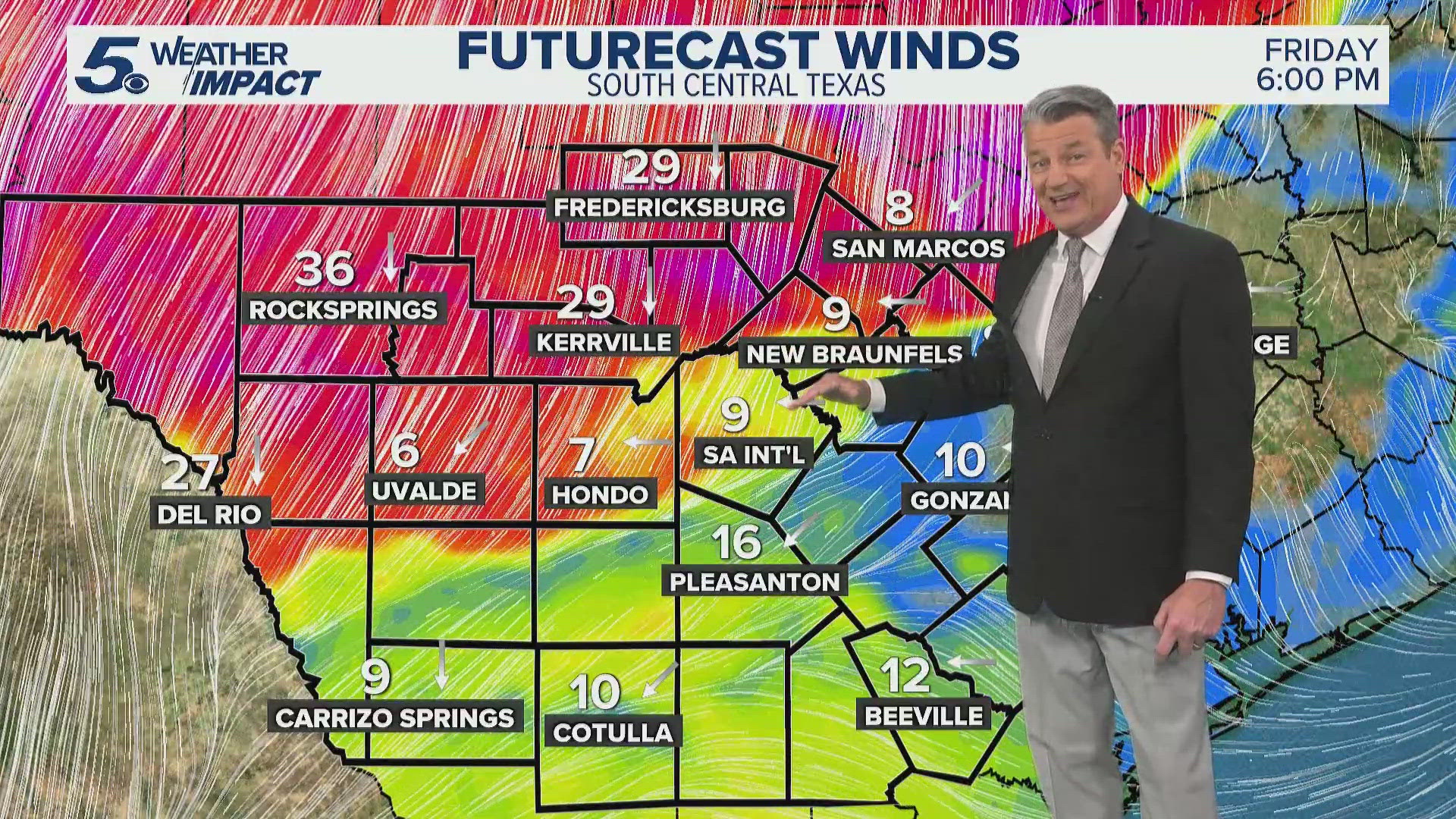 Cooler temps possible as cold front expected to move in Friday