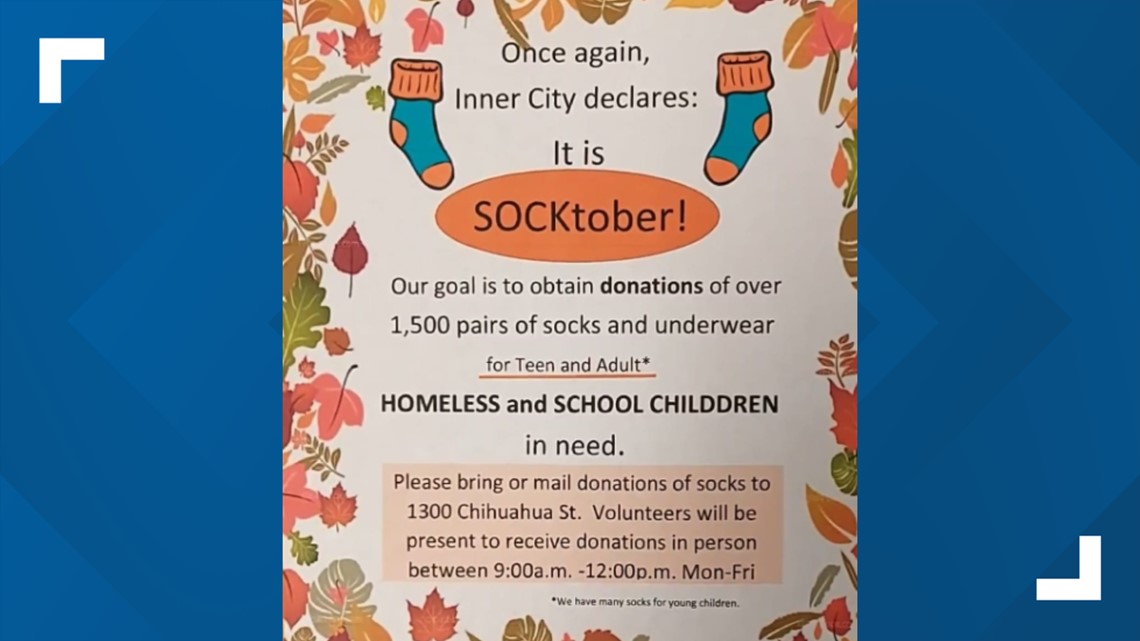 Socks and Underwear are needed! – GRACE Grapevine