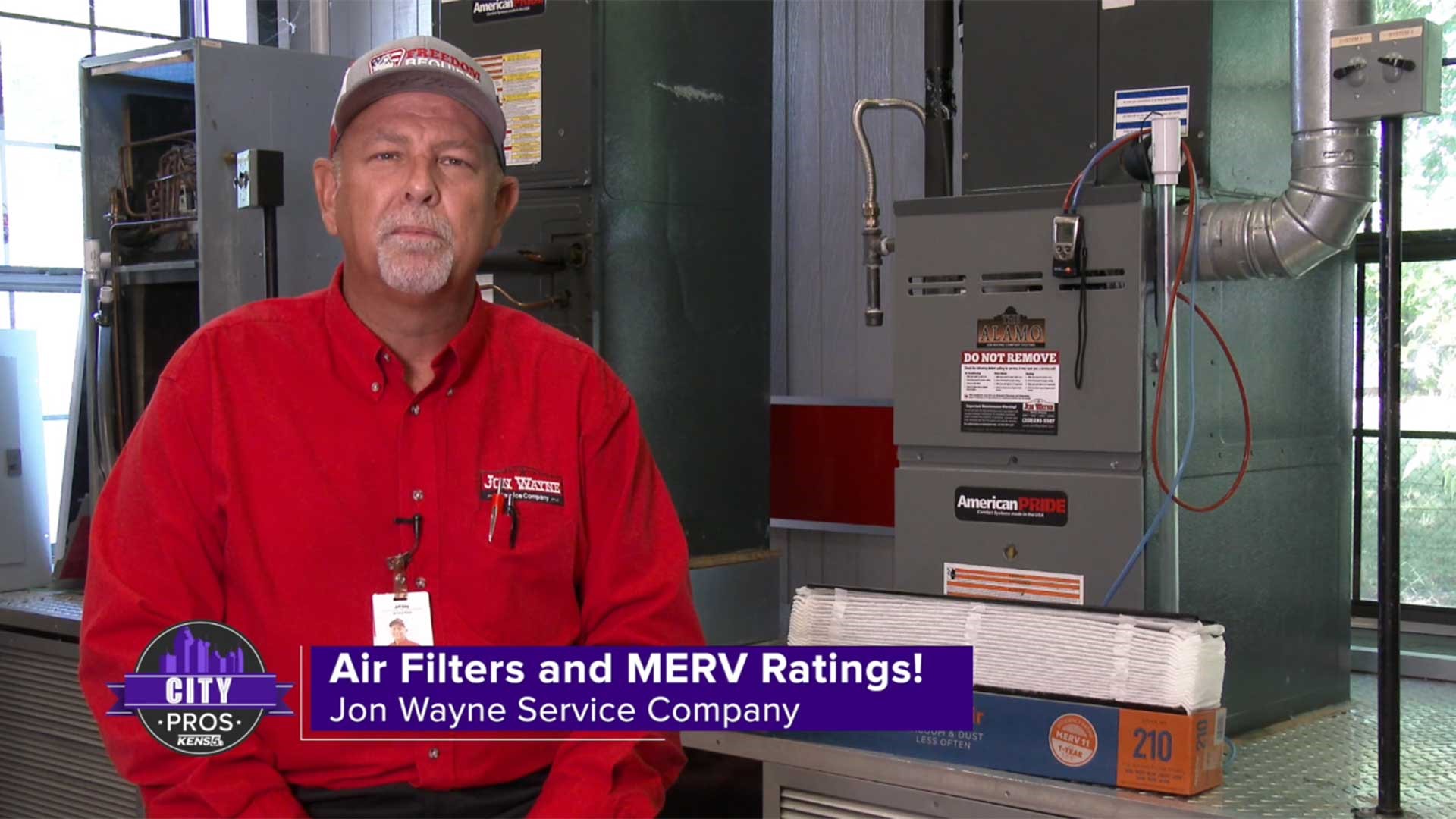 The Minimal Efficiency Reporting Value is the minimum amount of particles that your air filter will catch. Jon Wayne can help you use the right one for your system.