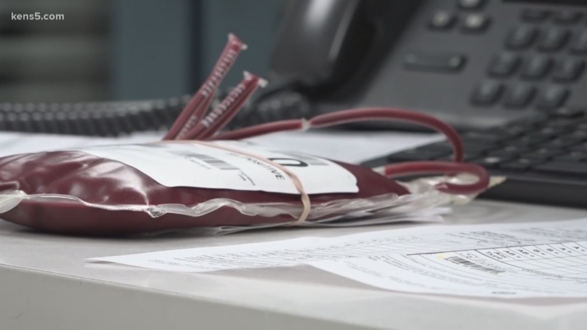 Blood donations are being accepted at the South Texas Blood and Tissue Center, with O-negative and O-positive blood being especially sought for, including platelets.