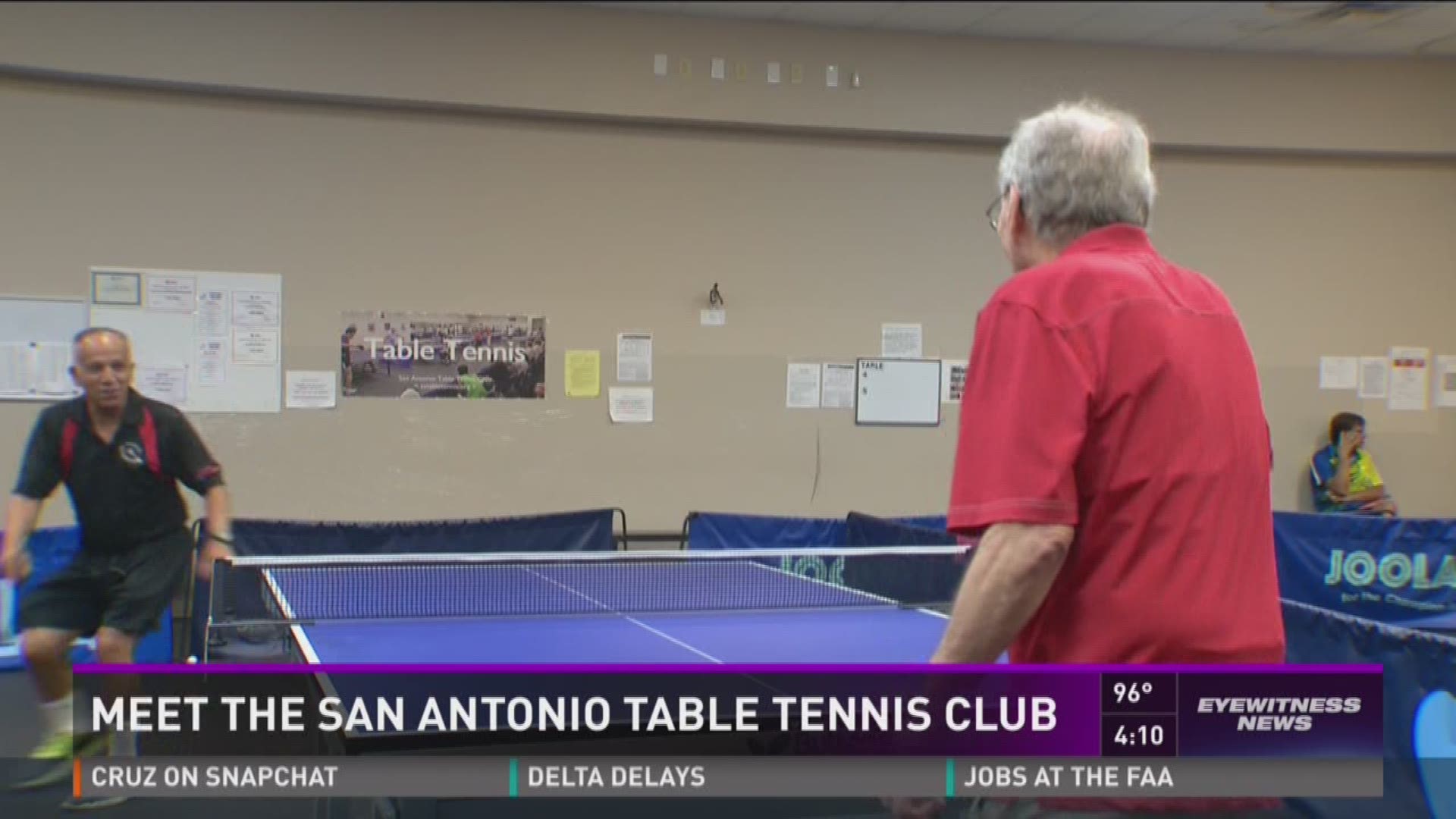 Game on at The San Antonio Table Tennis Club kens5