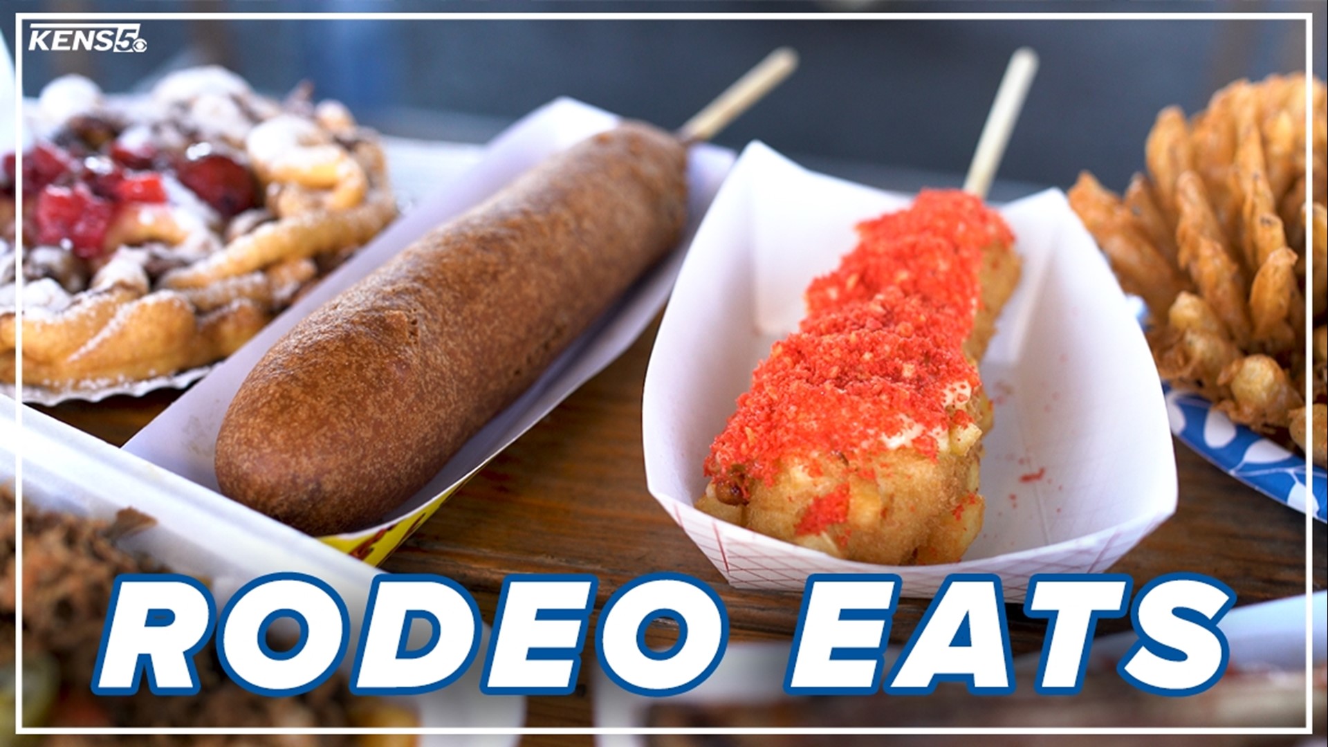 Saddle up with KENS 5's Justin Calderon as we lasso in all your favorite Rodeo food options for 2024.