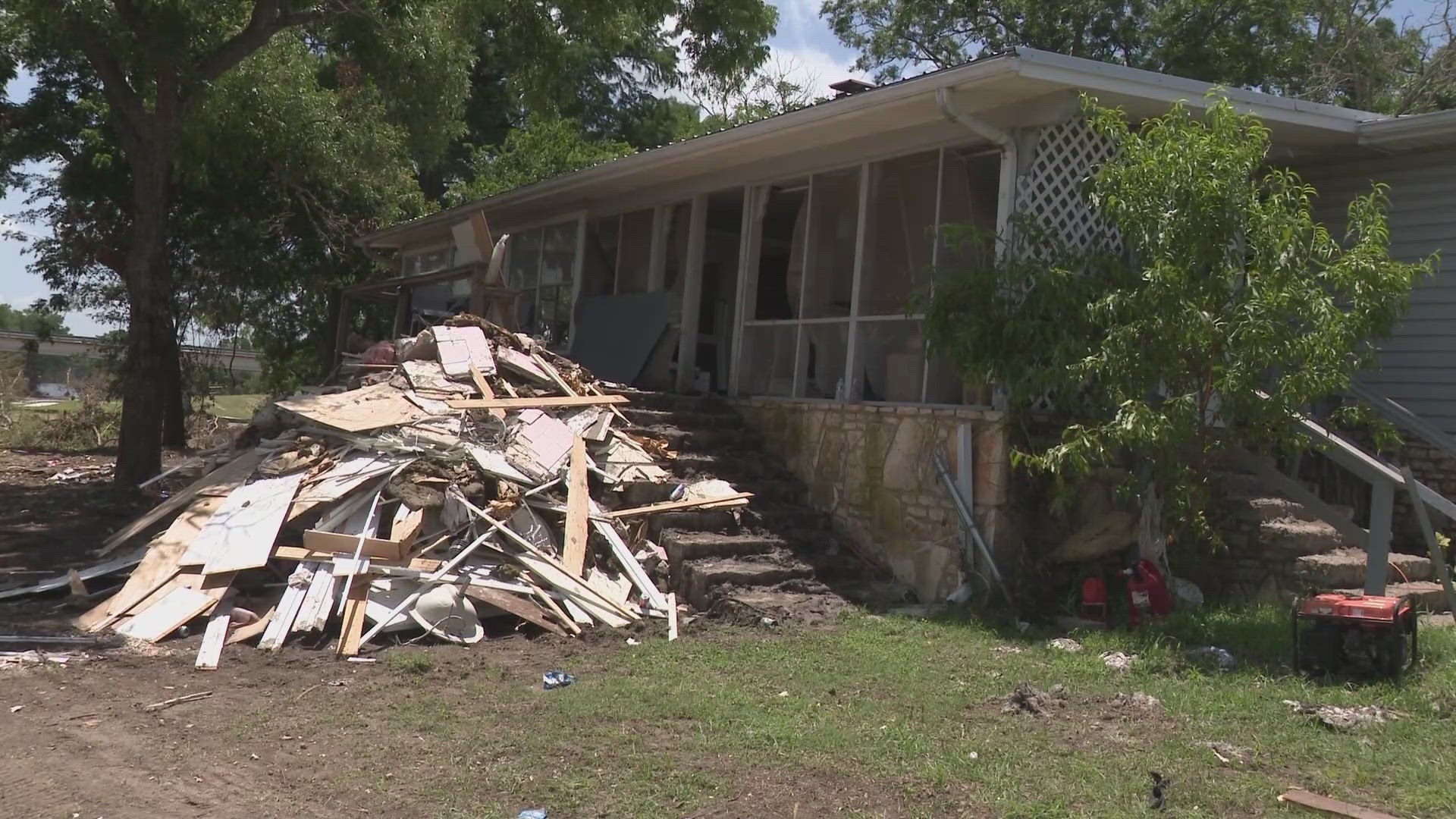 The multi-group effort has led to one RV park on the verge of donating a leasing-office-turned home to a family who lost everything in the chaos.