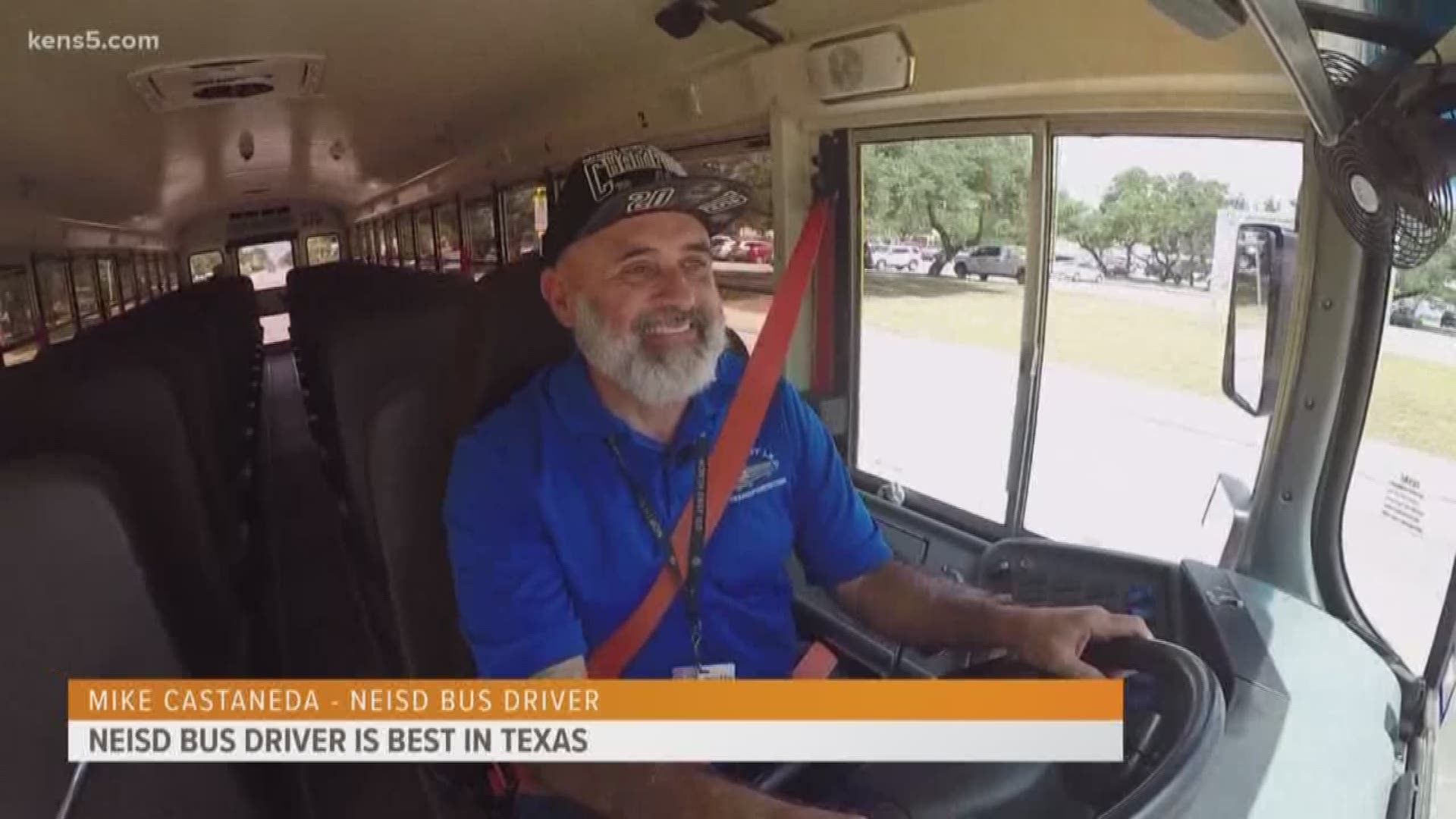 This bus driver placed third in a national competition, and now he is sharing advice with other drivers.