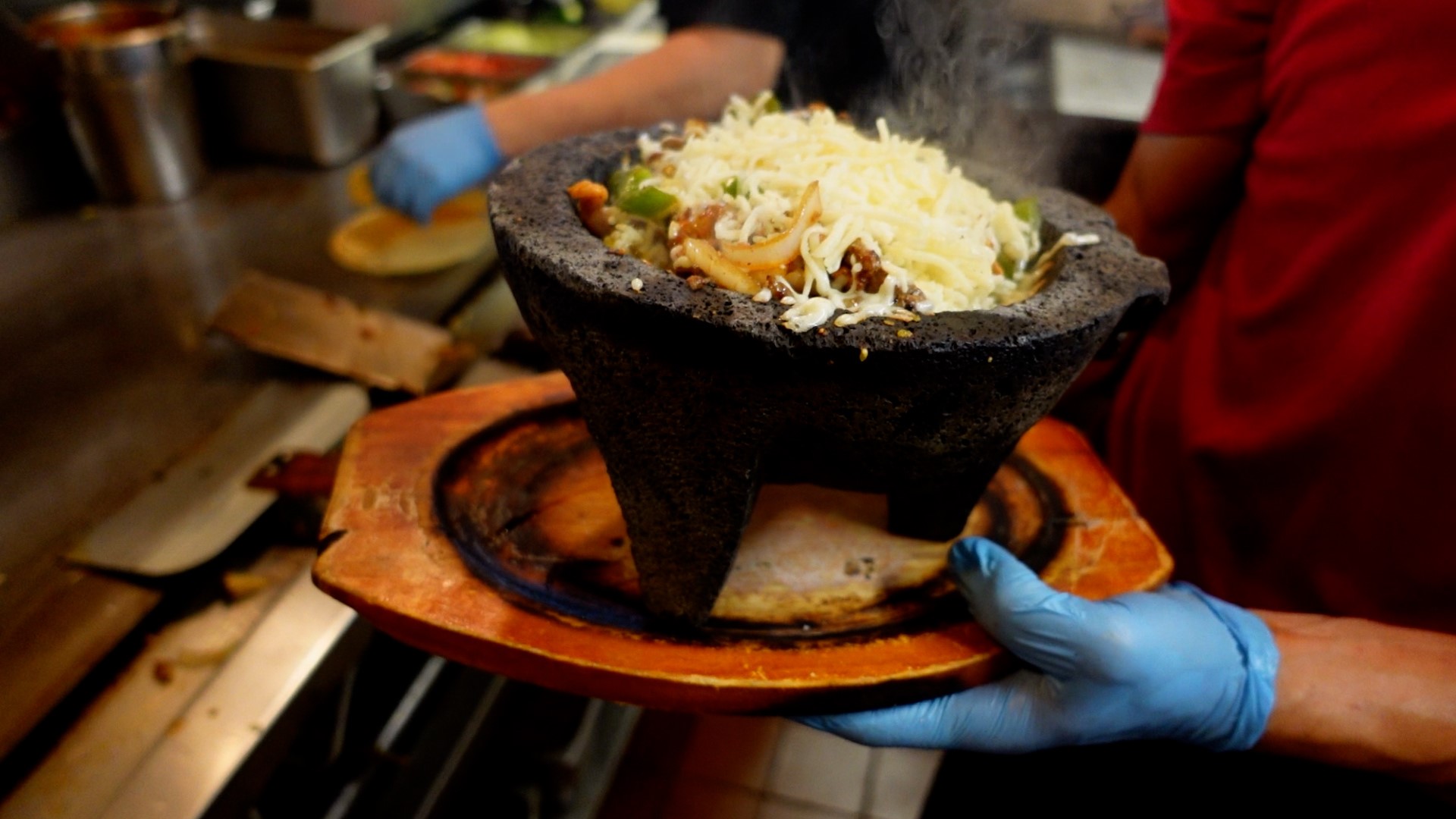 Taco Jalisco in San Antonio serving Molcajete and carne guisada