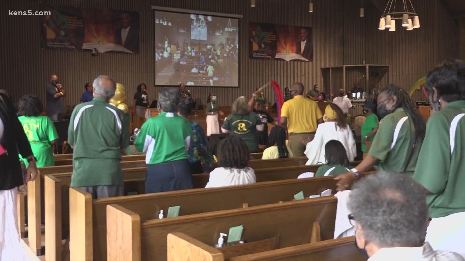 Antioch Missionary Baptist Church back in service after shutting down during pandemic kens5