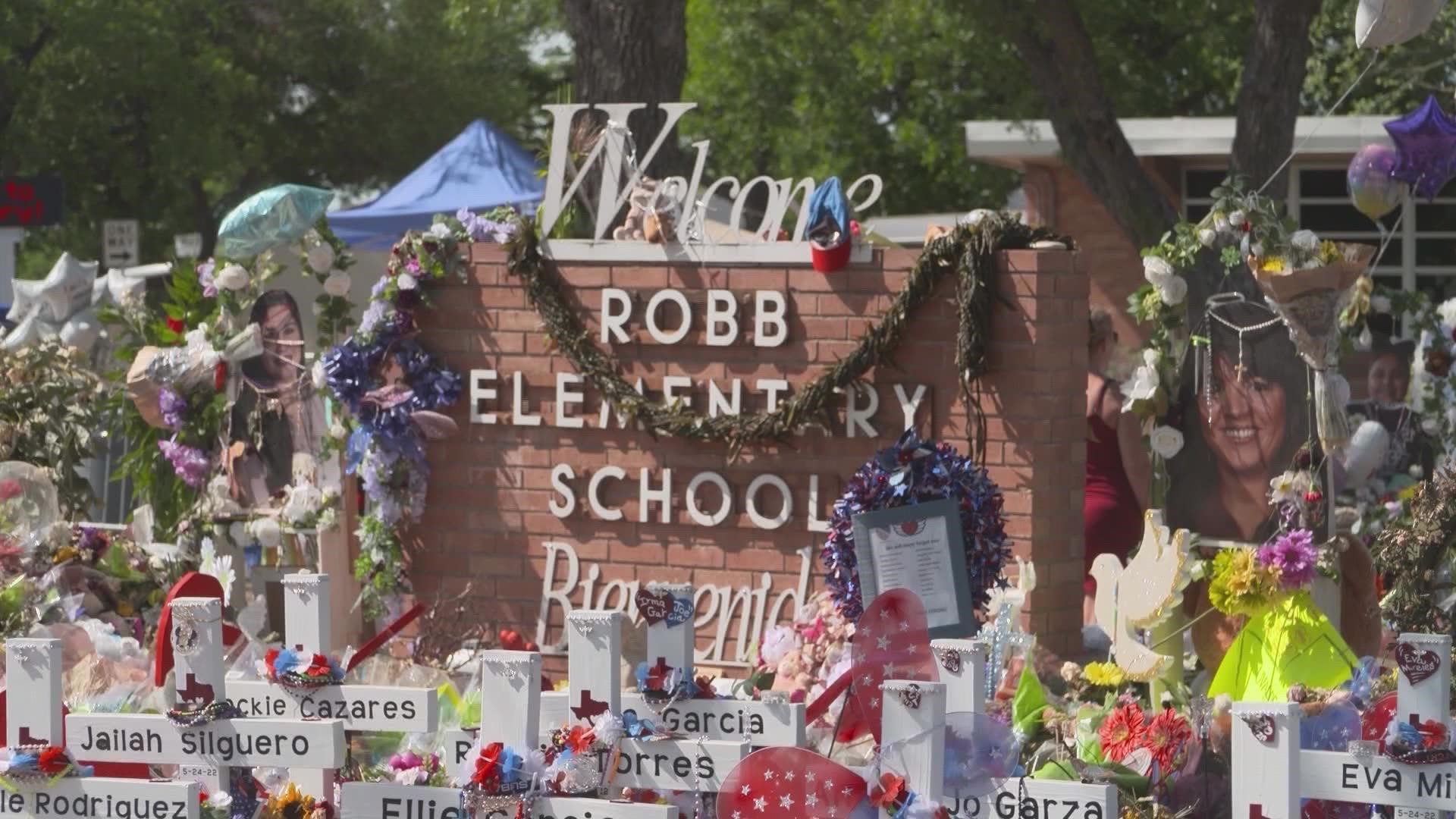 An 18-year-old gunman killed 19 kids and two teachers in the late-May mass shooting.