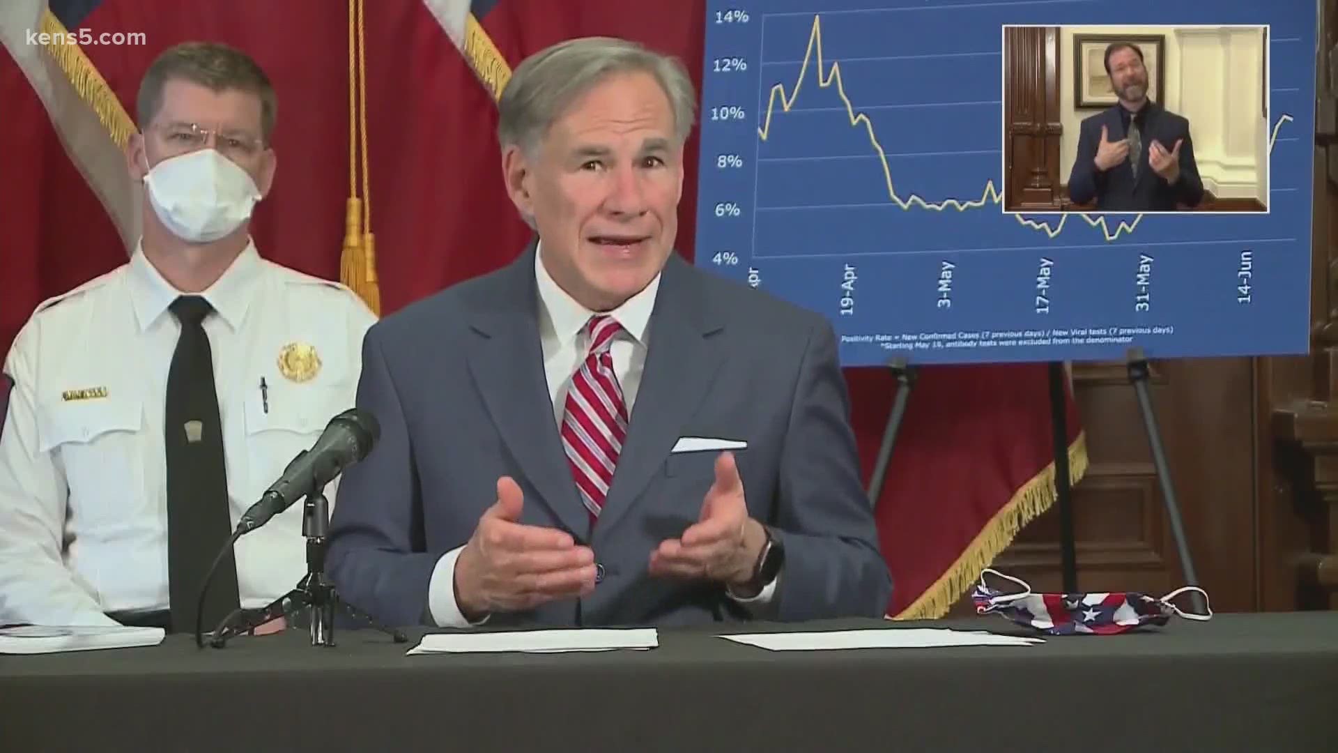 Gov. Abbott will visit San Antonio to provide an update on personal protective equipment in Texas and deliver remarks at the Texas Division of Emergency Management.