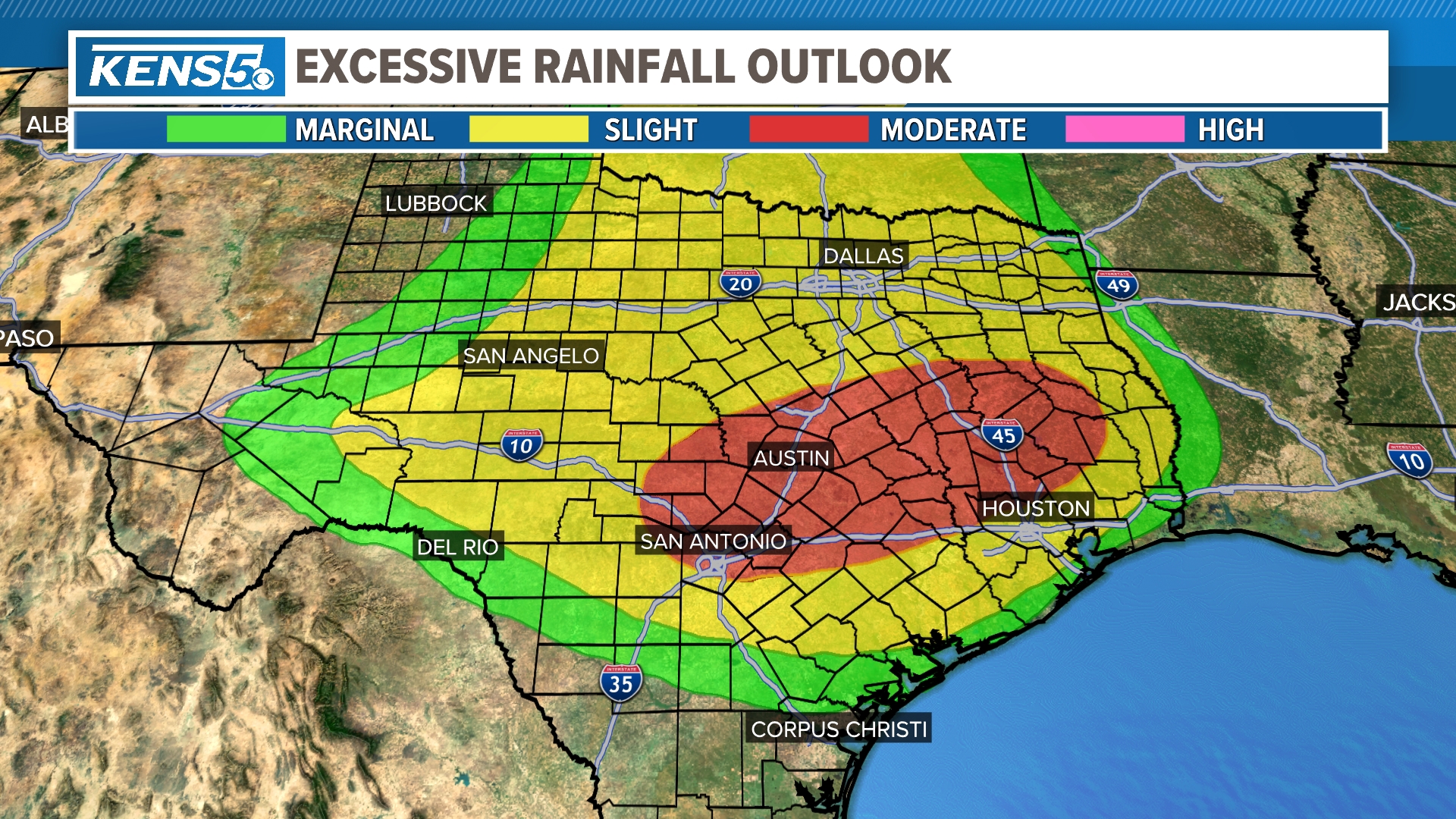 San Antonio Storms: Heavy rain expected Wednesday night | kens5.com