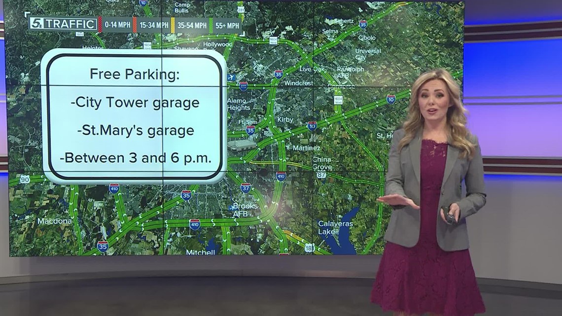 Parking options for potential recordbreaking Alamodome Spurs game