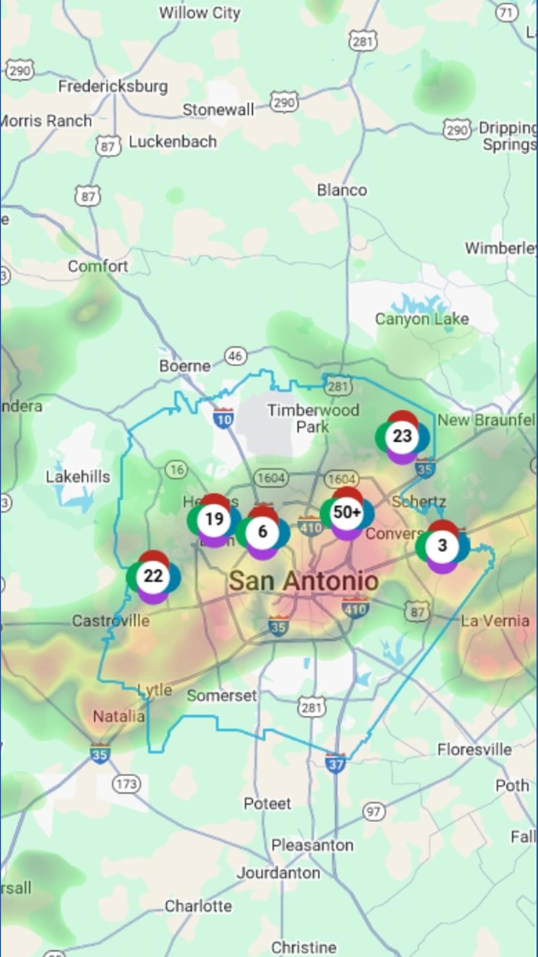 Over 16,000 lose power in San Antonio storms | kens5.com