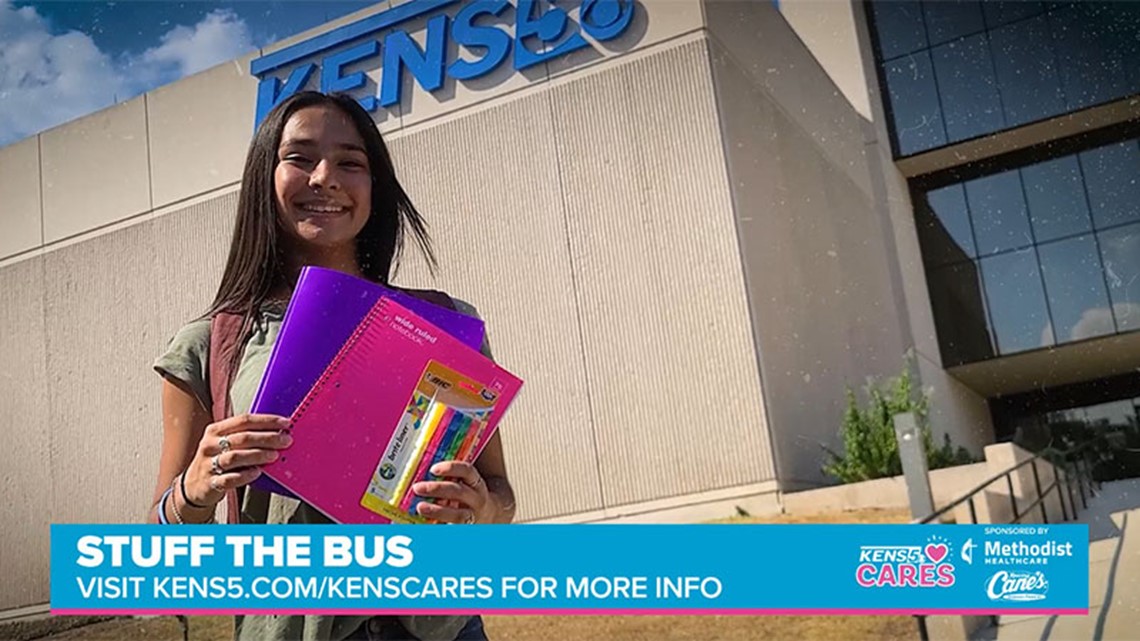 KENS CARES: Stuff the Bus with school supplies this summer to help kids succeed